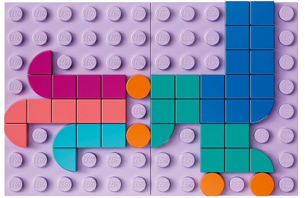 LEGO Dots Rozmaitości 41935 Klocki LEGO są do siebie perfekcyjnie dopasowane
