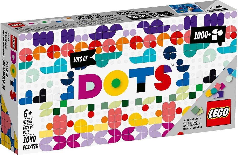 LEGO Dots Rozmaitości 41935 nie zawiera żadnych elementów elektronicznych
