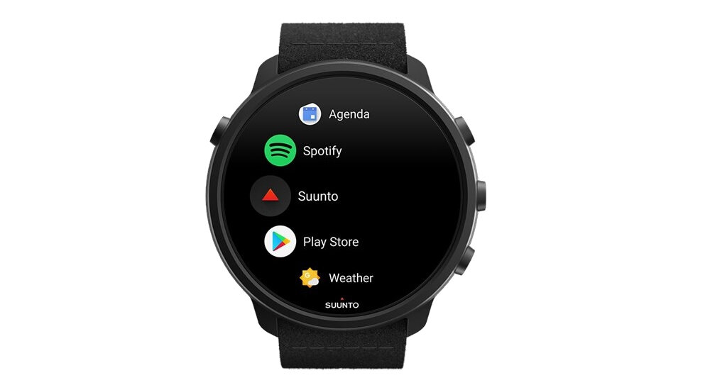 Zegarek sportowy SUUNTO 7 Titanium Czarny muzyka 