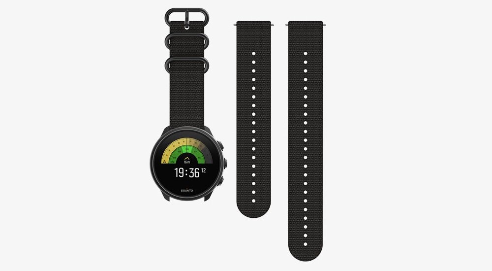 SUUNTO 9 G1 Baro Charcoal Black Titanium waga konstrukcja