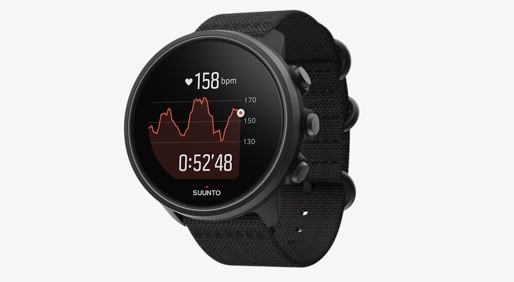 SUUNTO 9 G1 Baro Charcoal Black Titanium design wygląd dopasowany