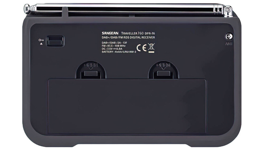 Radio SANGEAN DPR-76 - zasilanie