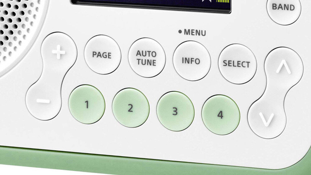 Radio SANGEAN DPR-76 - design