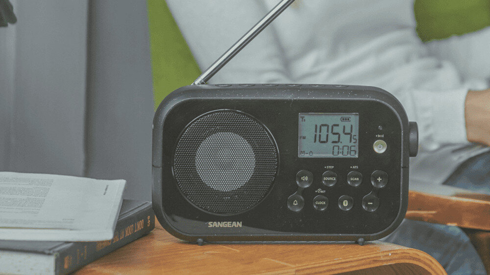 Radio SANGEAN DPR-42BT - wymiary