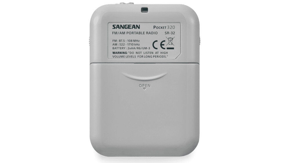 Radio SANGEAN SR-32  - zasilanie