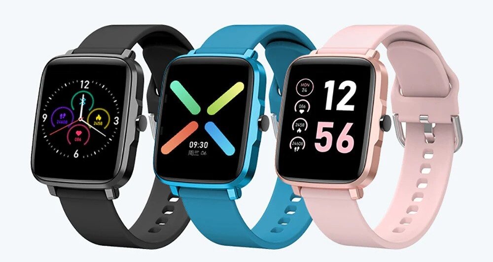 Smartwatch KUMI KU1 S ekran bateria czujniki zdrowie sport pasek ładowanie pojemność rozdzielczość łączność sterowanie krew puls rozmowy smartfon aplikacja