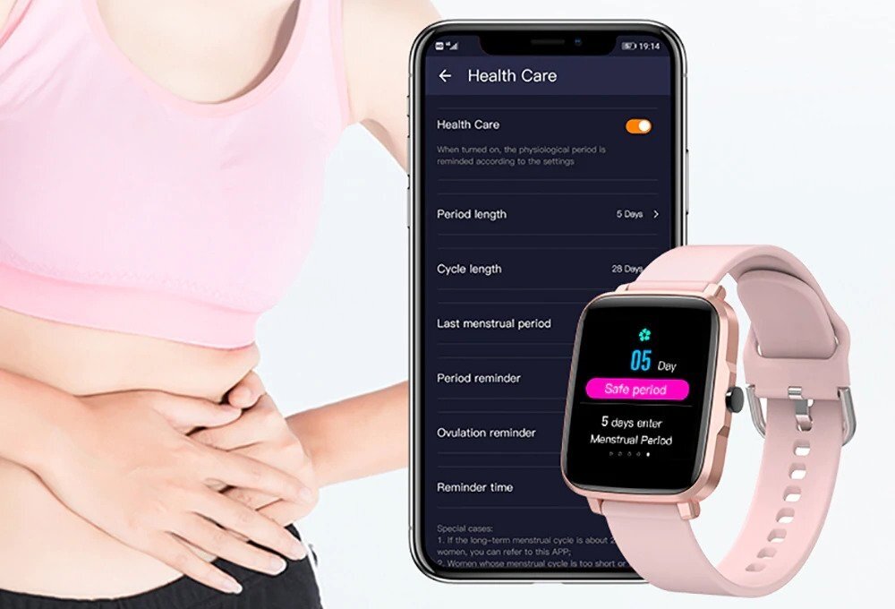 Smartwatch KUMI KU1 S ekran bateria czujniki zdrowie sport pasek ładowanie pojemność rozdzielczość łączność sterowanie krew puls rozmowy smartfon aplikacja