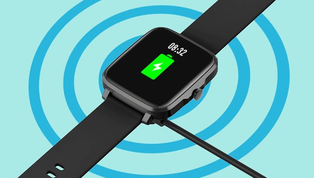 Smartwatch KUMI KU1 S ekran bateria czujniki zdrowie sport pasek ładowanie pojemność rozdzielczość łączność sterowanie krew puls rozmowy smartfon aplikacja