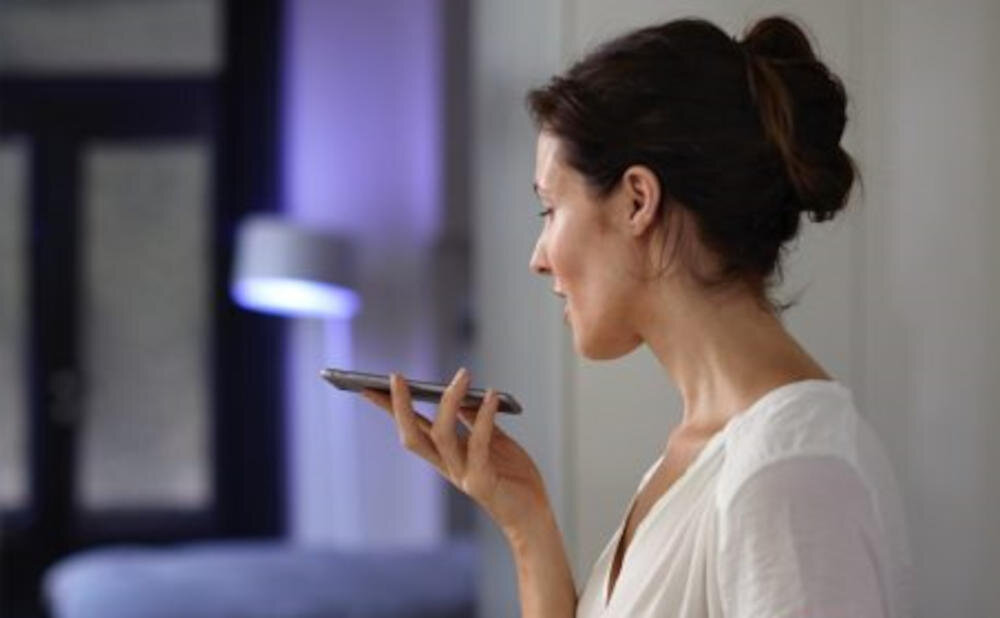 PHILIPS aplikacje polecenia głosowe kontrola punkty sterowanie lampa