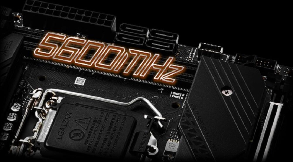 Płyta główna MSI Meg Z590I Unify - zlacza dla przepustowosci