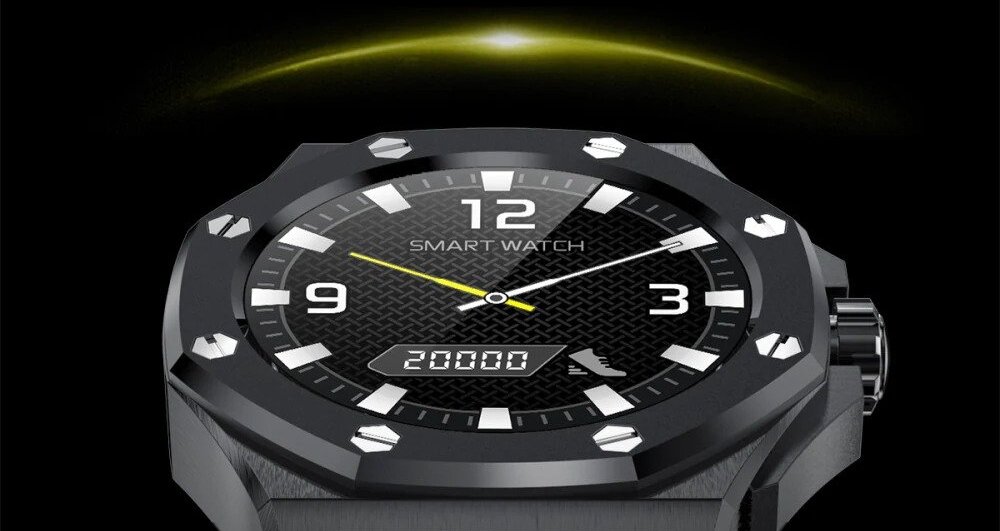 Smartwatch KUMI GW20 ekran bateria czujniki zdrowie sport pasek ładowanie pojemność rozdzielczość łączność sterowanie krew puls rozmowy smartfon aplikacja