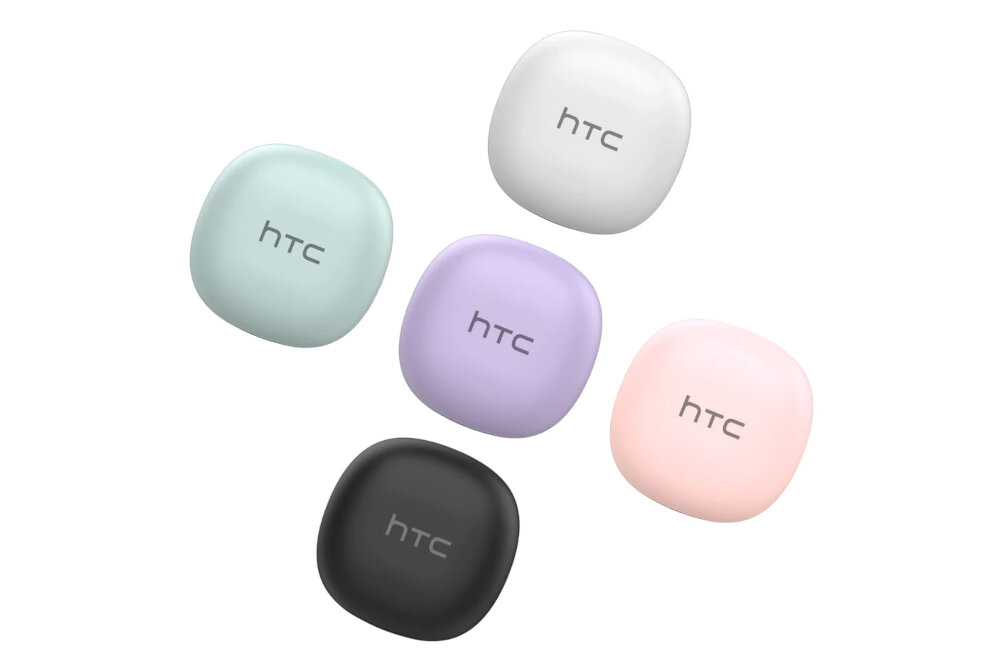 Słuchawki dokanałowe HTC TWS Earbuds wygoda kolor kształt