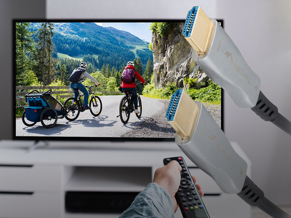 Kabel HDMI - HDMI LANBERG 50 m - Wszechstronne zastosowanie