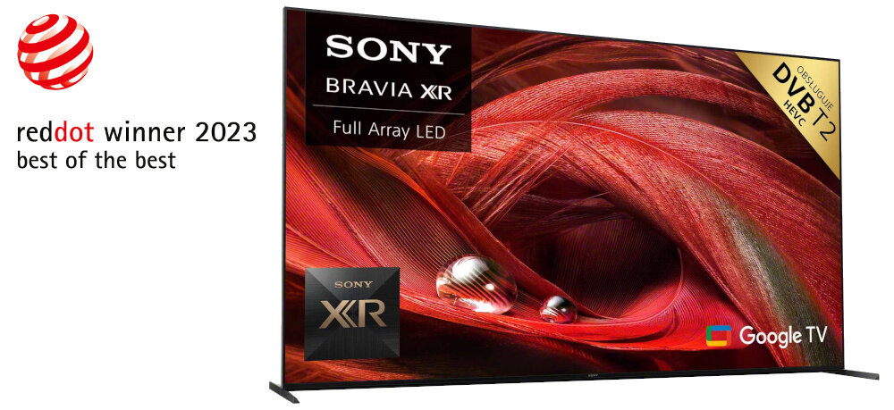 Telewizor SONY XR65X95JAEP 65 LED 4K 120Hz Android TV Dolby Atmos Dolby Vision Full Array HDMI 2.1 nagroda reddot