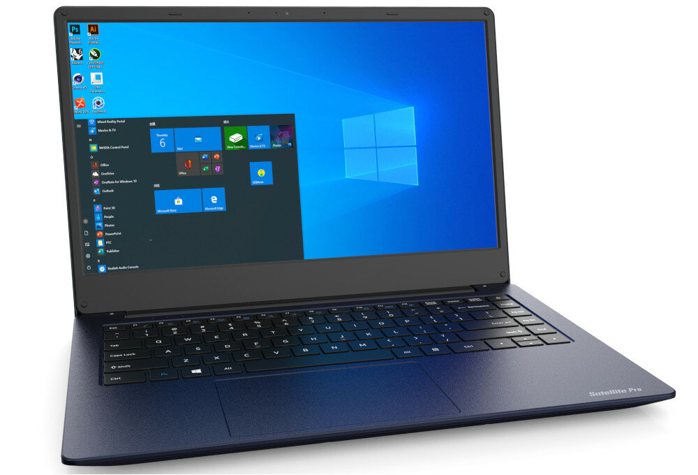 NOTEBOOK TOSHIBA DYNABOOK SAT PRO C40-G-11L CELERON 5205U 4G 128SSD 14 W10P wyglad