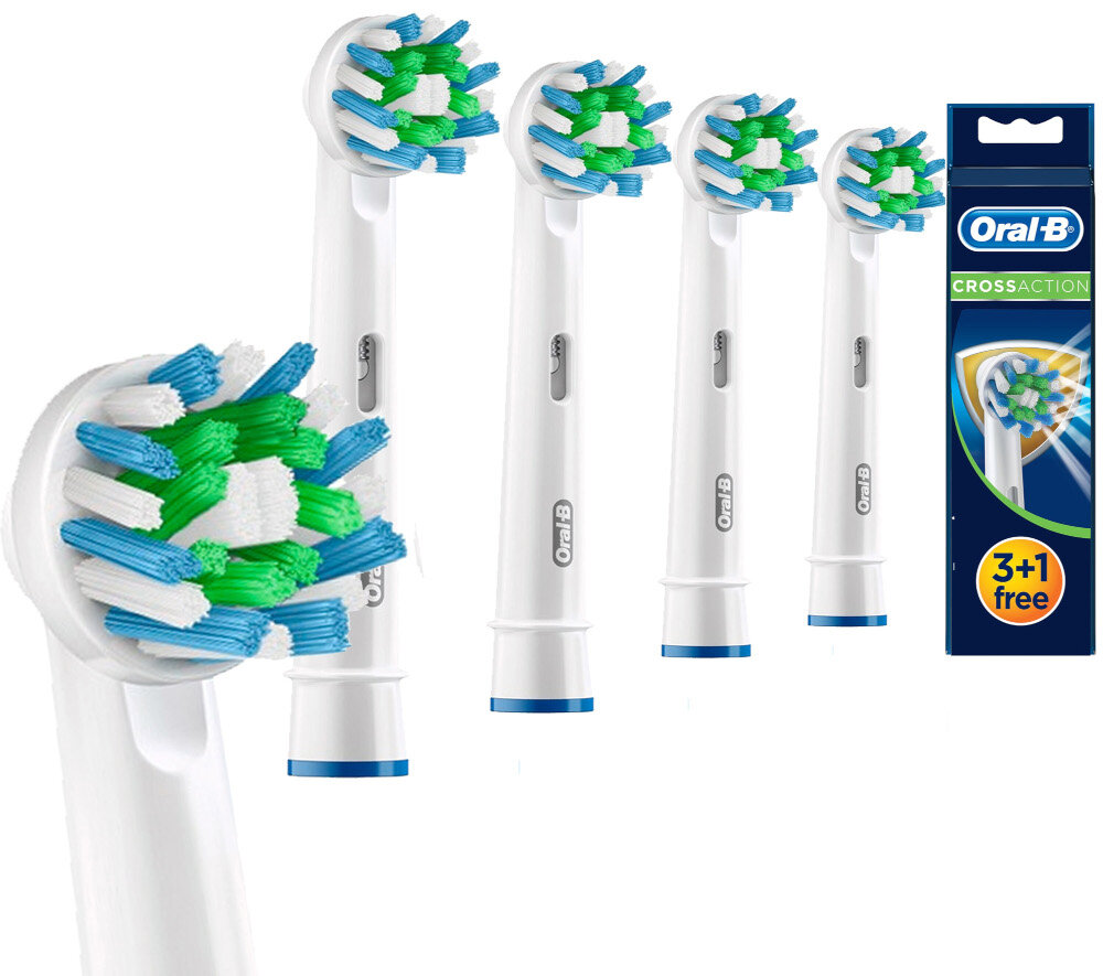 Końcówka szczoteczki ORAL-B Cross Action EB50-4 (4 szt.) szczoteczki specyfikacja