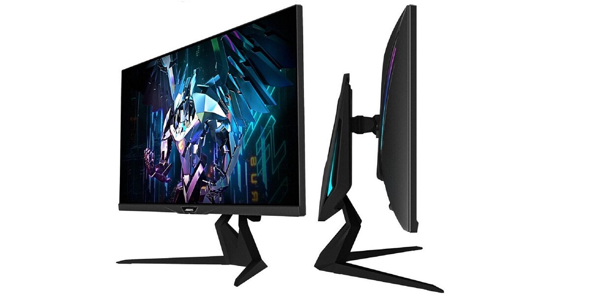 Monitor GIGABYTE Aorus FI32Q 32 2560x1440px IPS 165 Hz 1 ms Przedstawiamy najbardziej zaawansowane systemy LED Perfekcyjny obraz