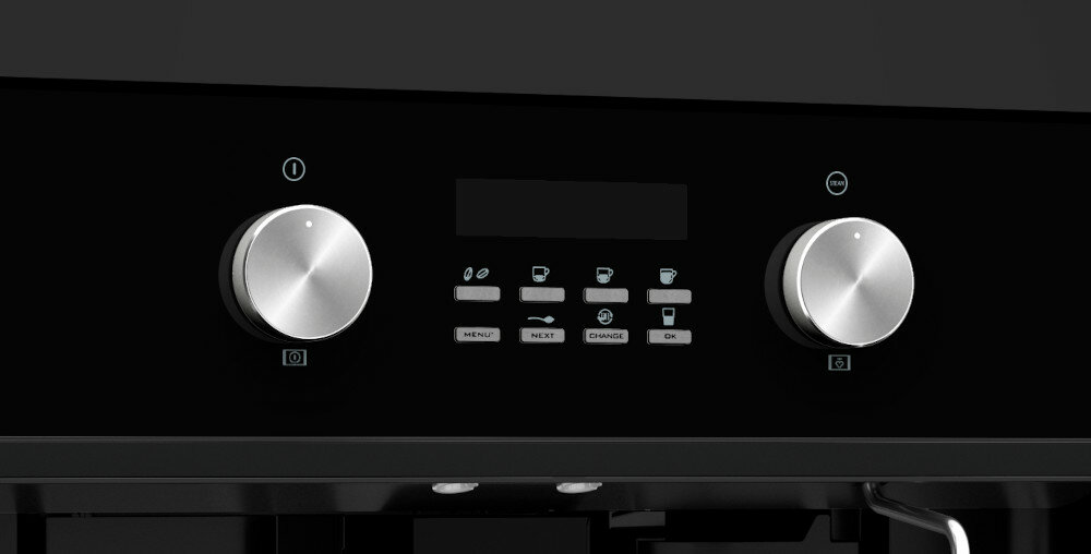 EKSPRES TEKA CLC 855 GM NIGHT RIVER BLACK programy kontrola temperatury intensywność kawy