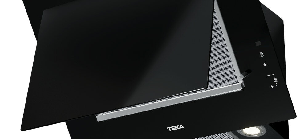 Okap TEKA DVT 68660 TBS BK łatwe czyszczenie siłowniki
