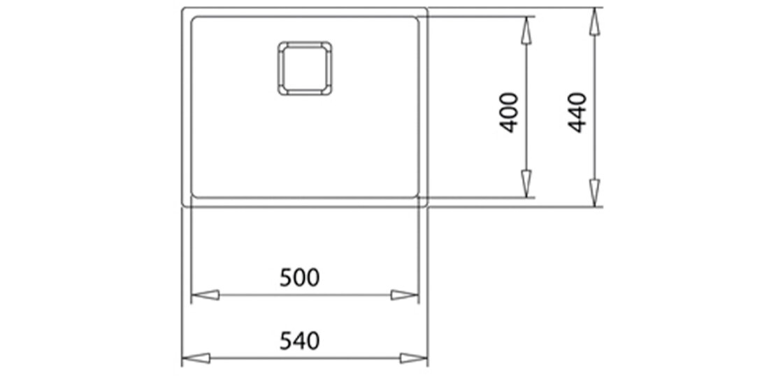 Zlewozmywak TEKA Flexlinea RS15 50.40  Tytan szeroka przestronna komora zalety