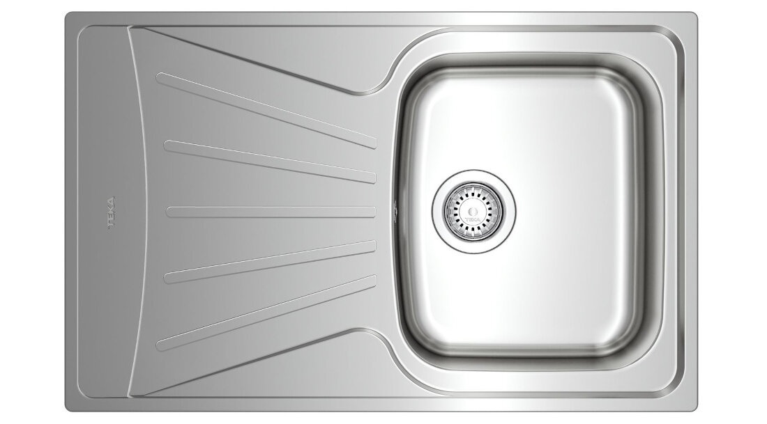 Zlewozmywak TEKA Starbright 45 E-XM 1B 1D Stalowy antybakteryjny trwaly bezkorozyjny