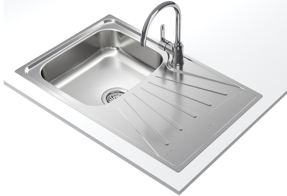 Zlewozmywak TEKA Starbright 45 E-XM 1B 1D Stalowy odporny na uderzenia