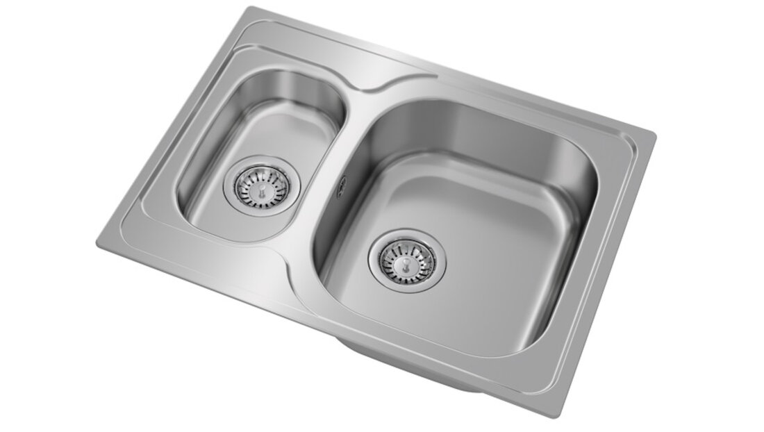 Zlewozmywak TEKA UNIVERSE 60 T-XP 1½B Stal nierdzewna wyposazenie komora pomocnicza