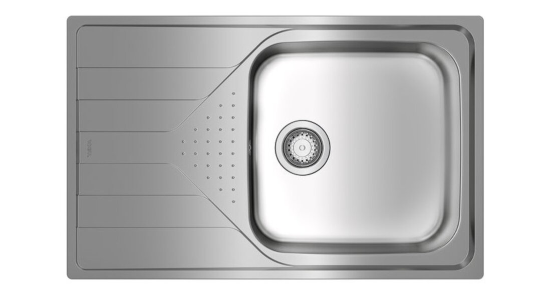 Zlewozmywak TEKA Universe 50 T-XM 1B 1D Max Stal nierdzewna odporny na uderzenia