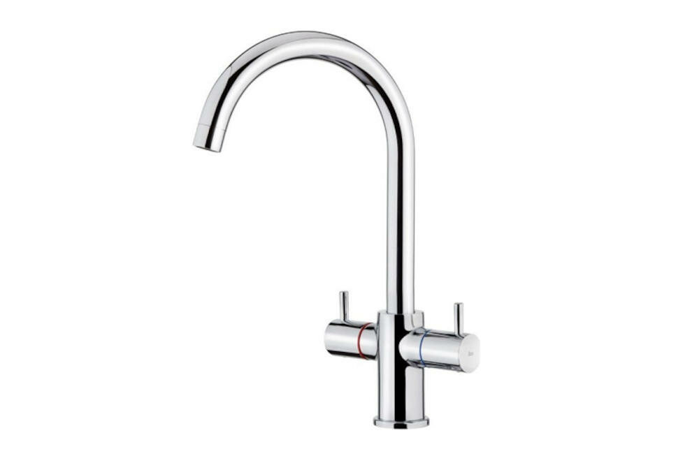 TEKA-GO-915 bateria kuchenna obrotowa otwarta wylewka nowoczesny tradycyjny design stal chromowana projekt funkcjonalność