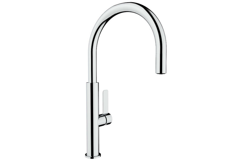 TEKA-Fot-995 bateria kuchenna obrotowa otwarta wylewka nowoczesny tradycyjny design stal chromowana projekt funkcjonalność