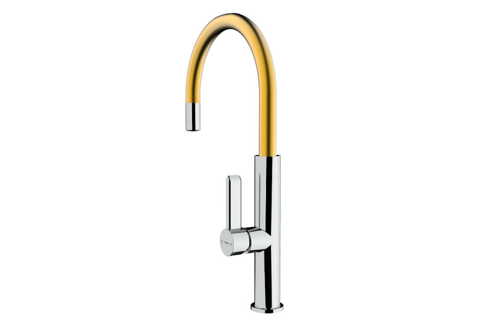 TEKA-Fot-995 bateria kuchenna obrotowa otwarta wylewka nowoczesny tradycyjny design stal chromowana projekt funkcjonalność