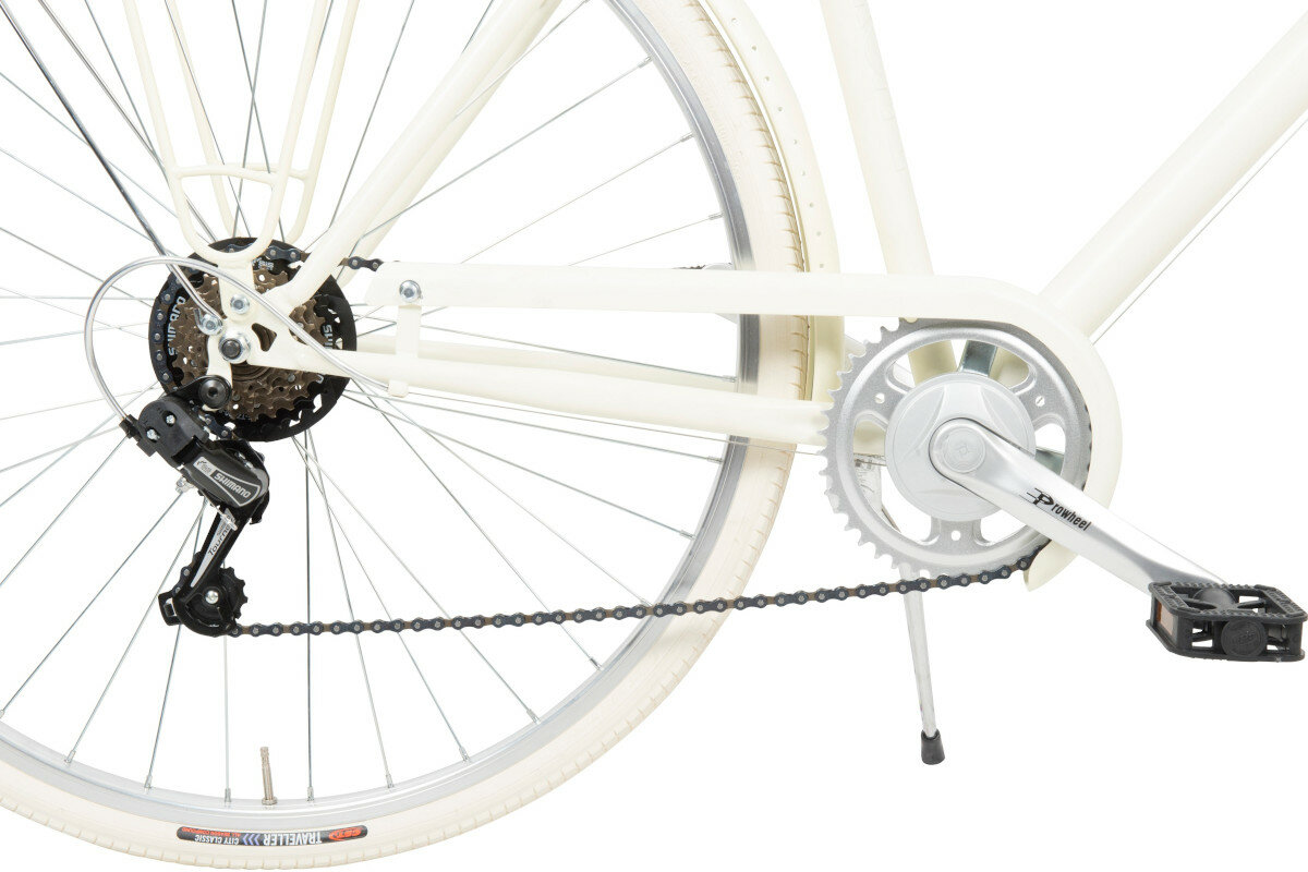 Rower miejski MBM Apostrophe 806 6B 28 cali meski bezowy kola