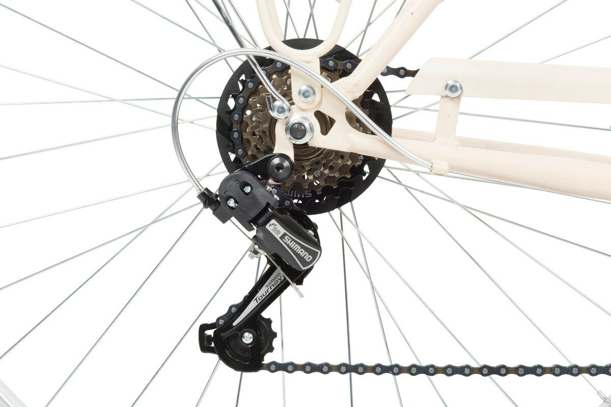 Rower miejski MBM Apostrophe 806 6B 28 cali meski piaskowy hamulce v-brake