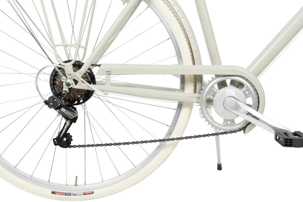 Rower miejski MBM Apostrophe 806 6B 28 cali meski piaskowy kola