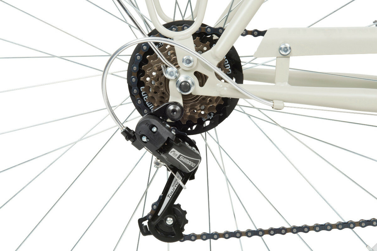 Rower miejski MBM Apostrophe 806 6B 28 cali meski piaskowy hamulce v-brake