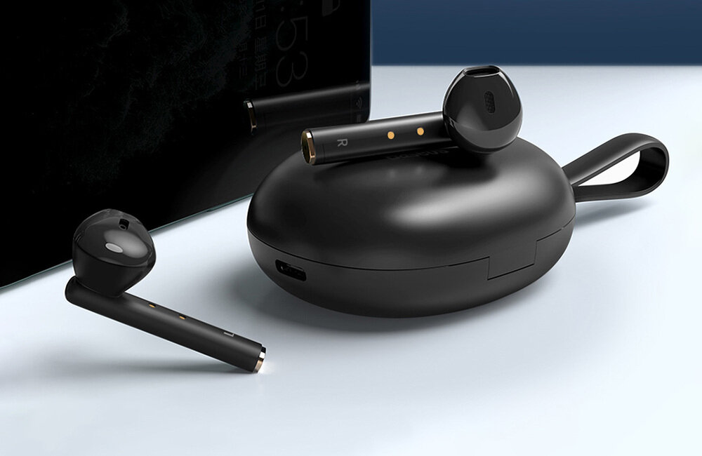 Słuchawki dokanałowe BASEUS Encok W05 mikrofon HD głos brzmienie