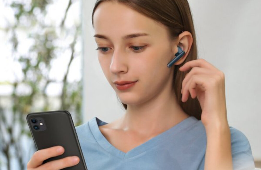 Słuchawki dokanałowe BASEUS Encok W05 panel dotykowy asystent głosowy automatyczne zatrzymanie odtwarzania