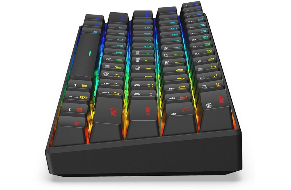 Klawiatura KRUX Neo Pro RGB Wireless Gateron Blue - obsługa makr połączenie kilku ruchów w jeden