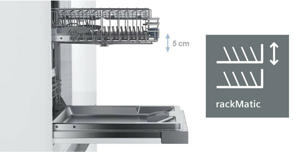 Zmywarka SIEMENS SN63HX46VE rackMatic