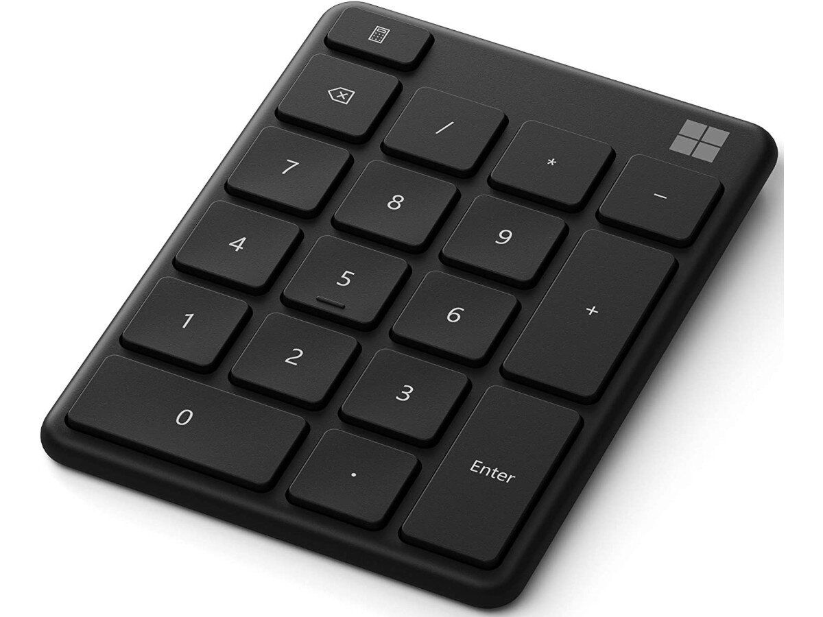 Klawiatura MICROSOFT Number Pad Czarny kompaktowe rozmiary