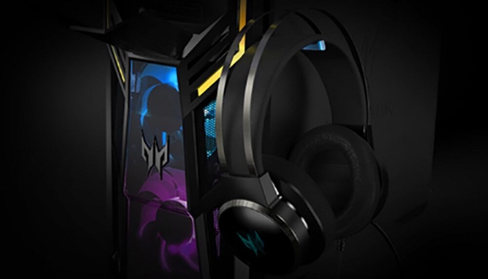 Komputer ACER Predator Orion 5000 - paleta kolorów RGB podświetlana obudowa