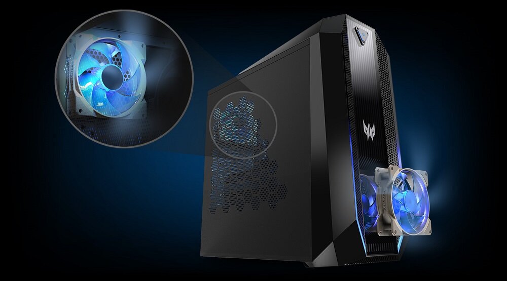 Komputer ACER Predator Orion 3000 - dysk SSD wygoda 