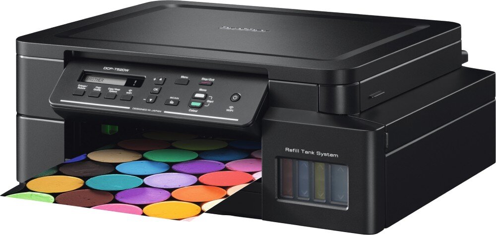Urządzenie wielofunkcyjne BROTHER DCP-T520W drukowanie jakość prędkość format