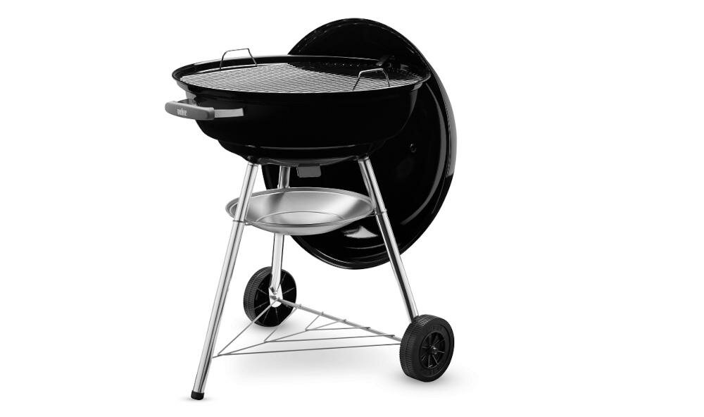 WEBER Compact Kettle 1321004 ruszt stal chromowana jakość wysoka temperatura