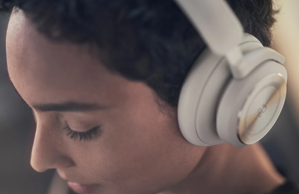 Słuchawki nauszne BANG & OLUFSEN Beoplay HX Bordowy dźwięk komfort miękkie poduszki