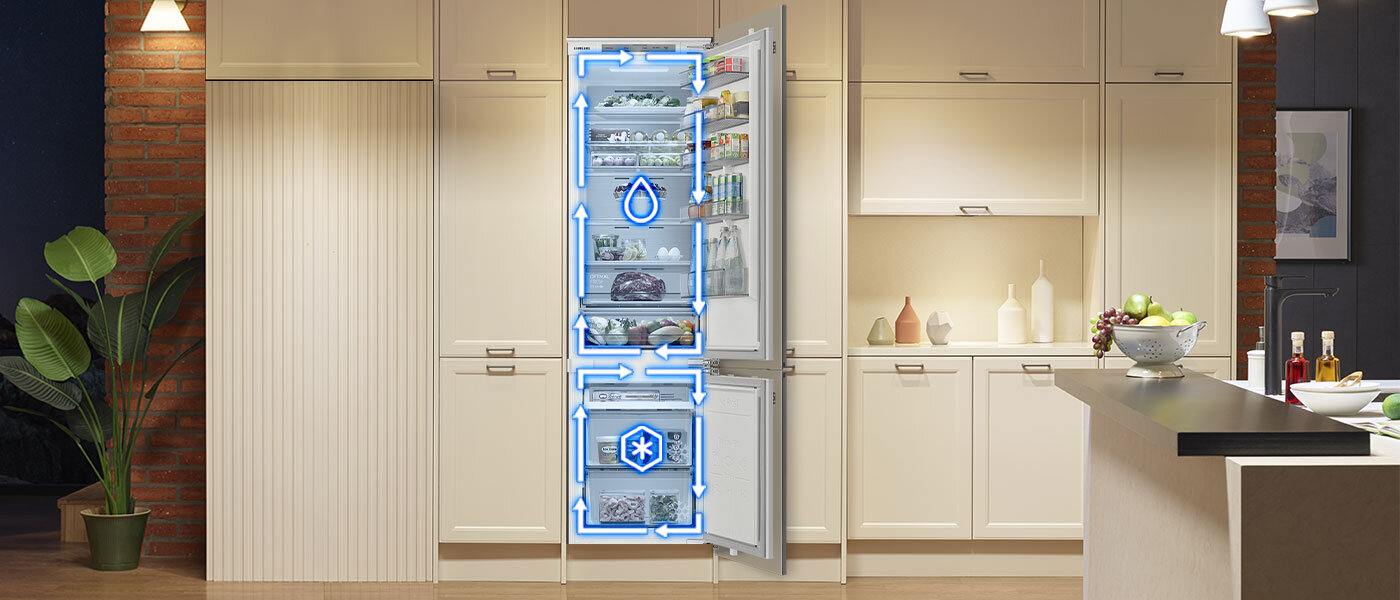wydajny system chłodzenia w lodówce wydajny system chłodzenia w lodówce