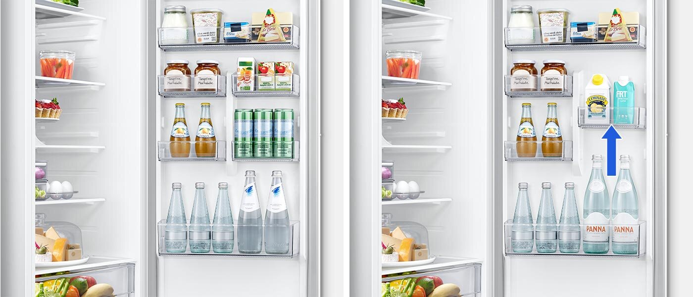 Regulowane pojemniki drzwiowe samsung Regulowane pojemniki drzwiowe samsung