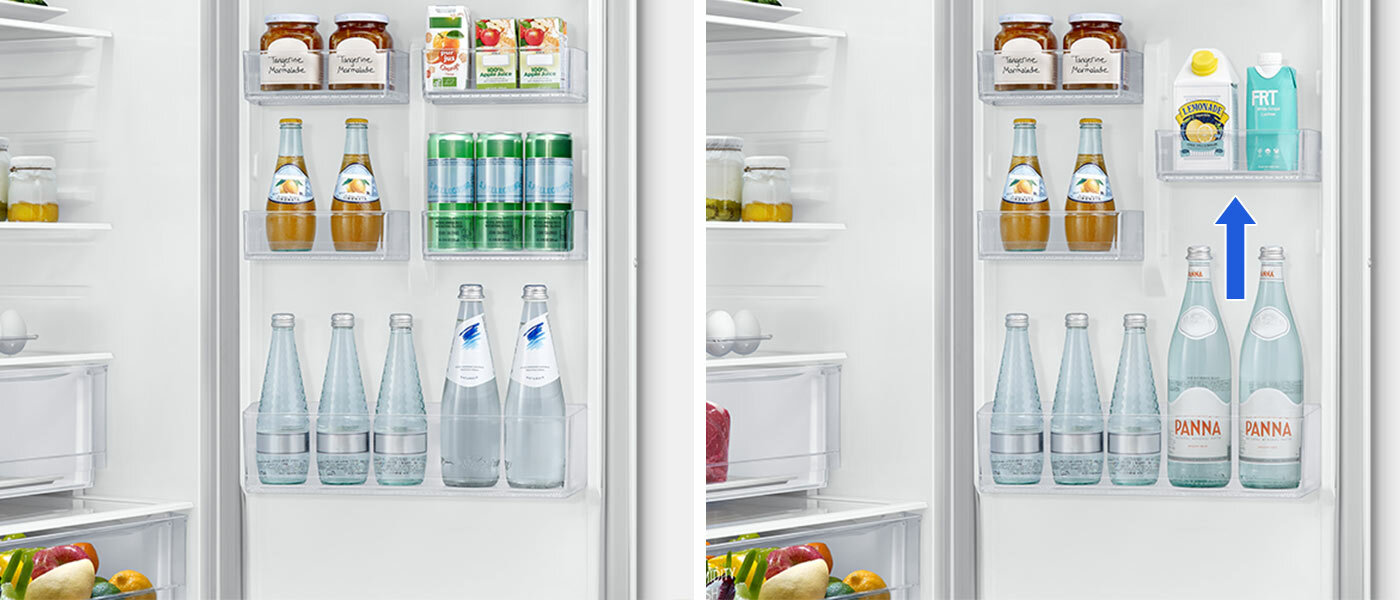 regulowane pojemniki na drzwiach regulowane pojemniki na drzwiach