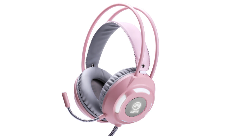 Słuchawki MARVO HG8936 design kolor styl dla niej
