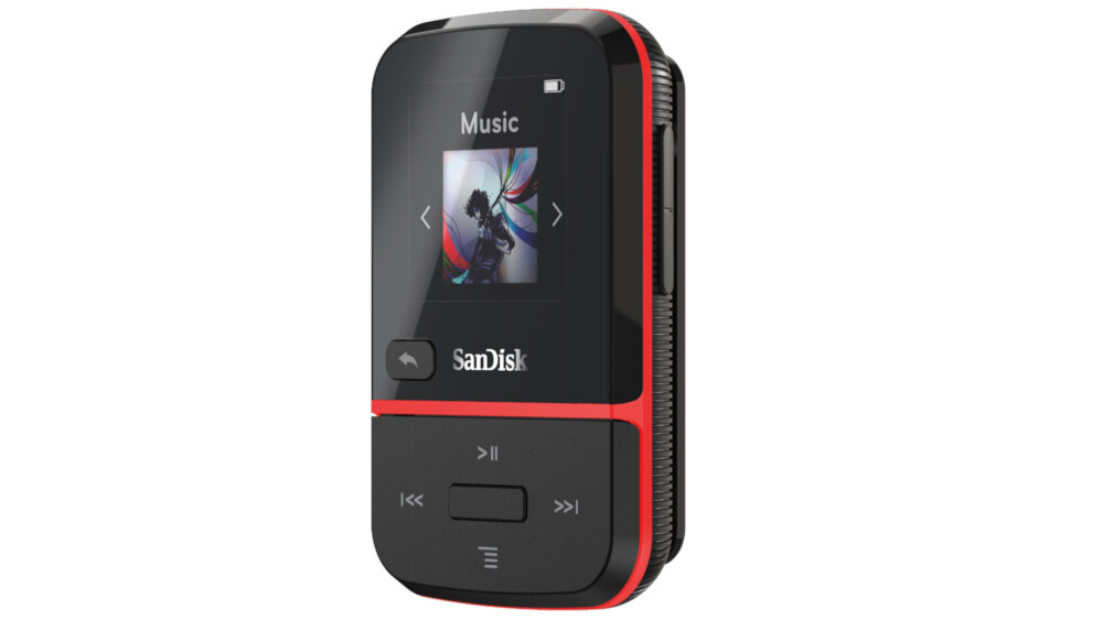 Odtwarzacz MP3 SANDISK Clip Sport Go - karta pamięci